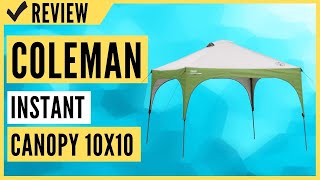 Coleman Instant Canopy 10x10 Review 