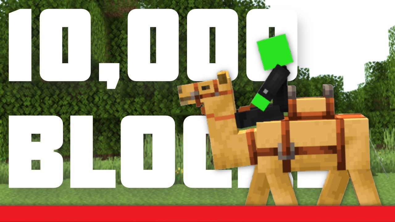 Camel Guide Block I Traveled 10,000 BLOCKS by Camel! - YouTube