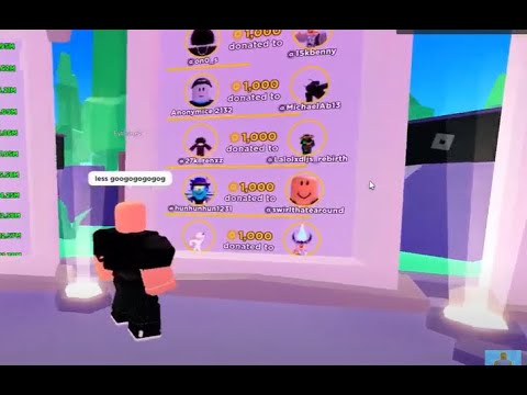 I gave @DaRealSketchLarp 1K robux in pls donate.
