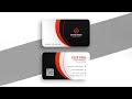 Business Card Design in Adobe illustrator Easy Way | Business card Design series 040 |MAY 2021 #card