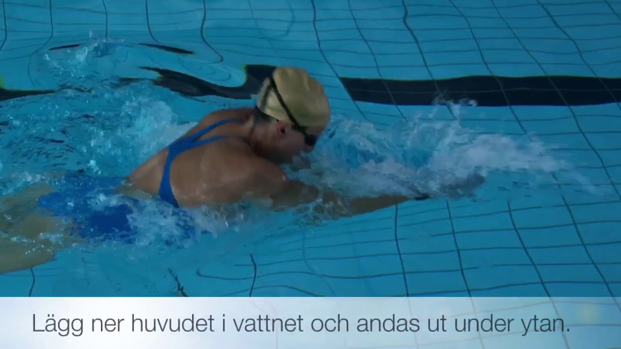 Träna med Medley - bröstsim position och glid