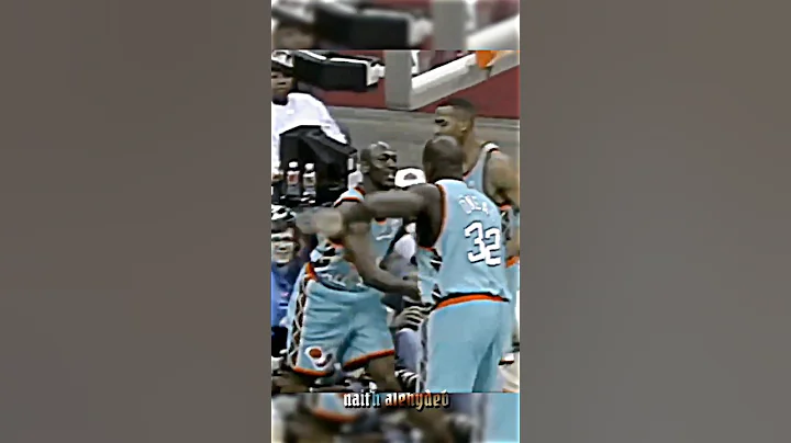 When MJ and Shaq played together 🥶🔥