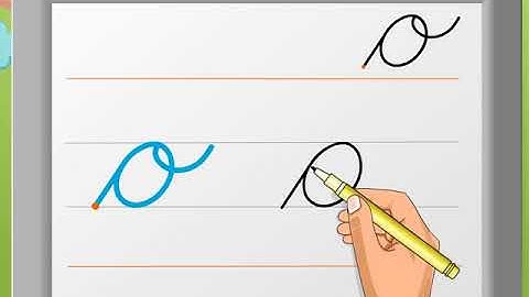 Cursive Writing | Small Letter ‘o’ | Macmillan Education India