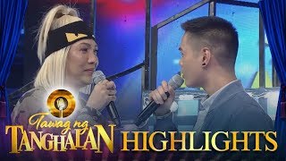 Tawag ng Tanghalan: TNT contender asks Vice a question that made him speechless Tawag ng Tanghalan: TNT contender asks Vice a question that made him speechless
