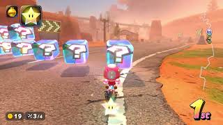 Mario Kart World - Choco Mountain to Whistlestop Summit race