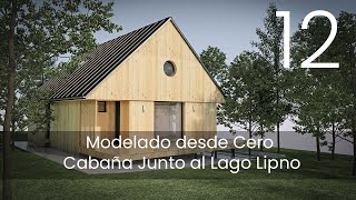 Modelado desde Cero Cabaña Junto al Lago Lipno - Render Exterior Cineware de MAXON - ModelPort