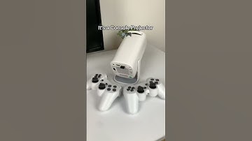 📽️projector + video game console🎮 #retrogaming  #perfectgifts #videogames #gamers #retroconsole