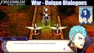 FE3H Unique Dialogue & Battle Quotes (Blue Lions War) - Fire Emblem Three Houses