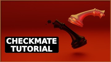 How to make Chess Pieces in Maya - Render in Blender 3.0