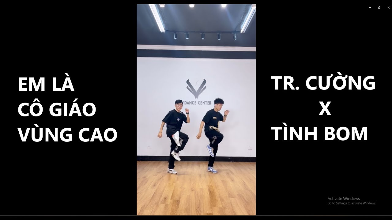 EM LÀ CÔ GIÁO VÙNG CAO - SHUFFLE DANCE CỰC HAY - TR.CUONG x TINH BOM #cuongmt #tinhbom