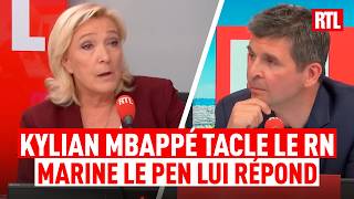 Marine Le Pen facing off against Thomas Sotto on RTL | full interview