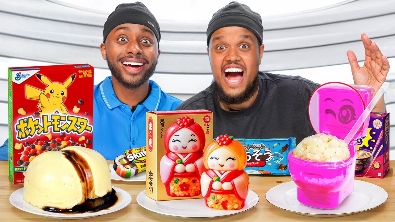 Дегустация самых странных японских сладостей