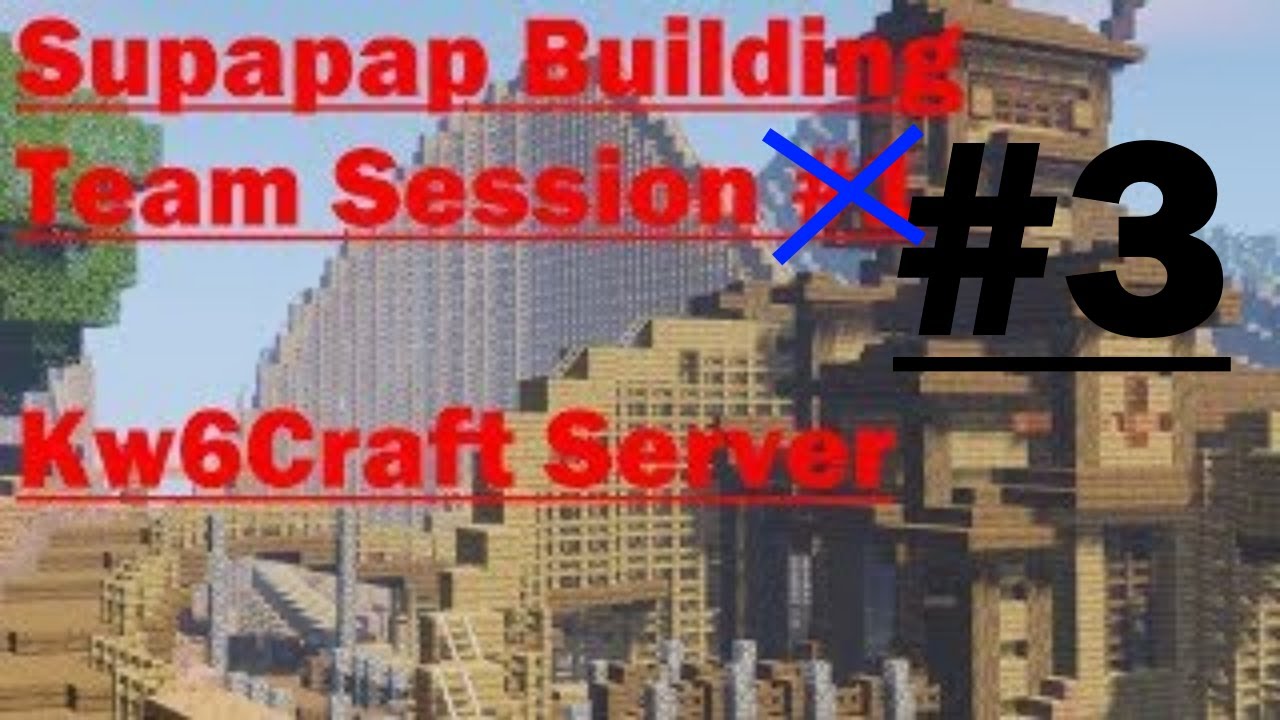 Building with StarMep, Ethan839, Shrake, and supapap! (again) | BTS Building #3