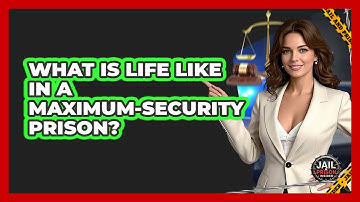 What Is Life Like In A Maximum-security Prison? - Jail & Prison Insider