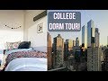 MY NYC COLLEGE DORM ROOM TOUR!