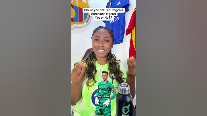 TER STEGEN IS AGAINST BARCELONA