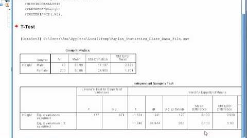 Critical rejection and pvalues for ttests and SPSS with Dr Ami Gates