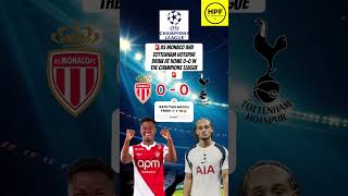 As Monaco And Tottenham Hotspur Draw At Home 0-0 In The Champions League