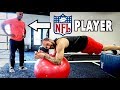 I WORKED OUT WITH AN NFL PLAYER... This is what happened