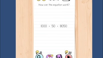 Brain Test Level 70 how can this equation work? Walkthrough