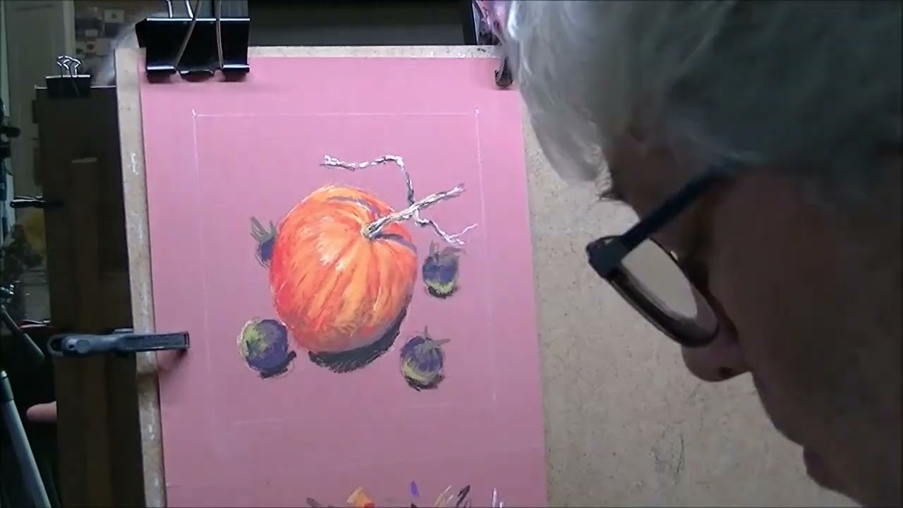 ⁣Pastels secs : Vieux carrosse