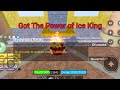 The power of Ice King 🔥🔥💀 #bloxfruits #roblox #bloxfrut #games