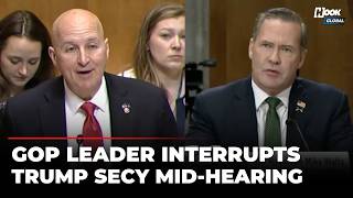 Republican Ricketts Makes Waltz Visibly Uncomfortable During Hearing: 'I Didn't Ask You...' | US
