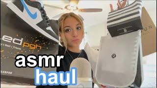 ASMR haul! (jordan’s, lululemon, target, sephora, brandy, etc.