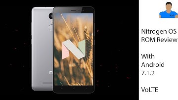 Get Android 7.1.2 on Redmi Note 3 | Nitrogen OS ROM Review | Nitrogen OS for Redmi Note 3.