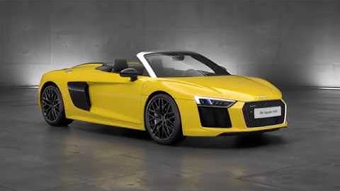 Audi R8 Spyder V10 – Drivetrain animation