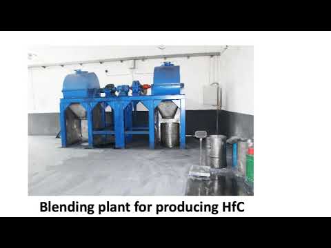 Hafnium carbide powder producedby Changsha Langfeng