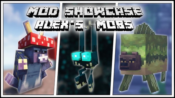 ALEX'S MOBS SECRETES EXPLAINED *EASTER EGGS * minecraft mods Part 3 