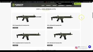 XCR Barrel  and Caliber Conversion Kits