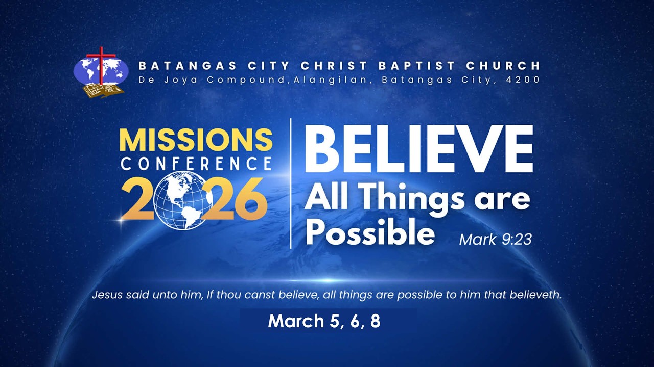 BCCBC MISSIONS CONFERENCE 2026 (03/05/2026)
