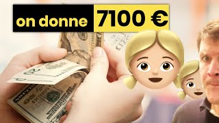 7100 EUROS pour les enfants
