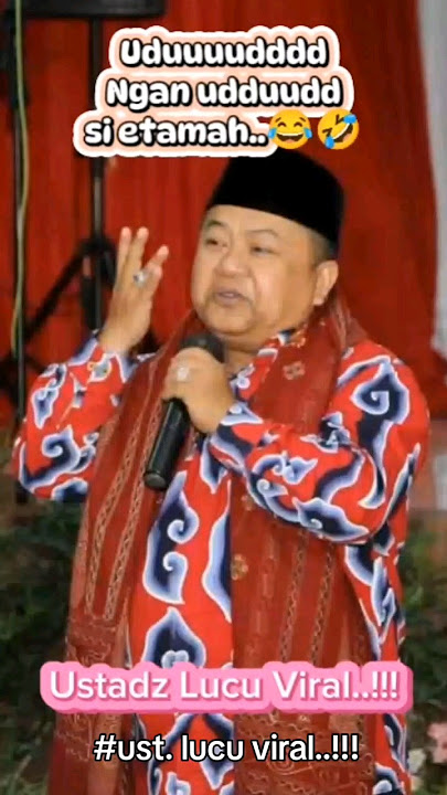 Ngan Uduuud Weh Jeung uduuud we si etamah || ust Rukman || Ceramah Lucu #trendingshorts #shorts