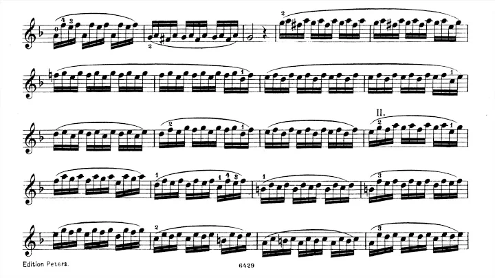 Kreutzer 9 Etude Kim Kaloyanides Kennedy, violin