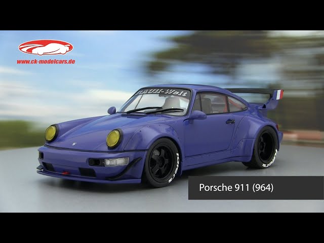 1:18 Porsche 964 RWB (Champagne) - Solido [Unboxing] 