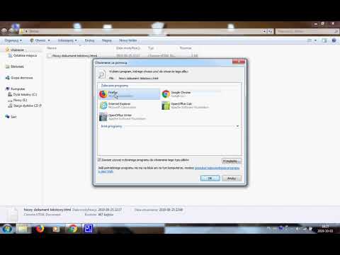 Wideo: Jak Zmienić Domyślny Wybór Programu?
