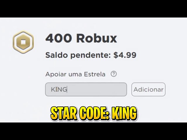 King  on X: Agora temos um StarCode do canal! ⭐Quando você for