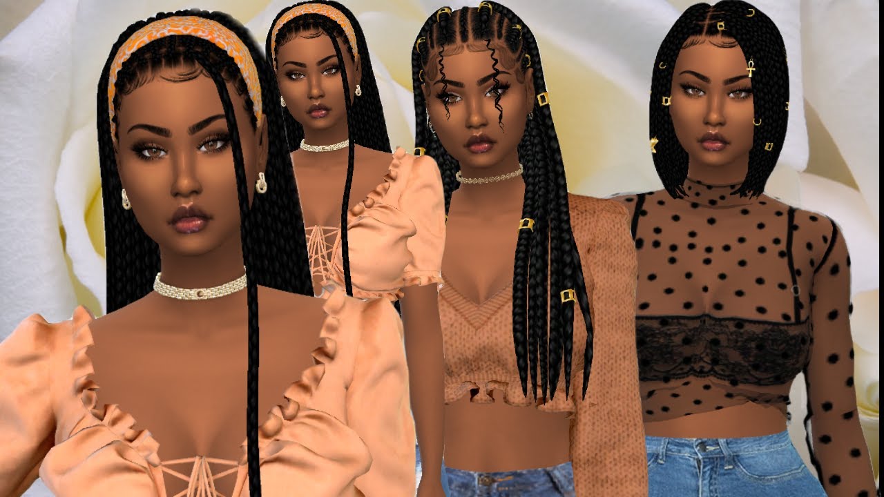 Sims 4 Cc Hair Braids Plmarc