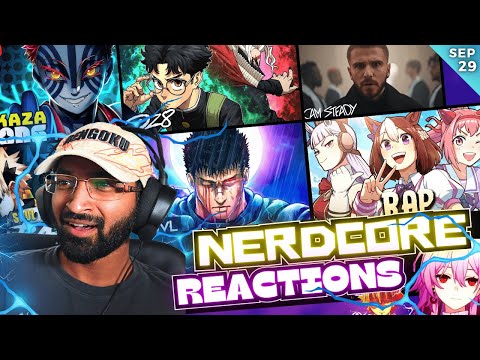 NERDCORE BATCH REACTION! (Rustage FabvL Divide Music PE$O PETE Shwabadi GameboyJones Freshy Kanal)