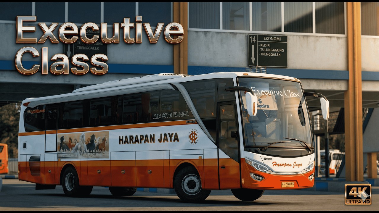 Trip Report To Malang with Harapan Jaya Jetbus 2 HD -  | ETS 2 Indonesia