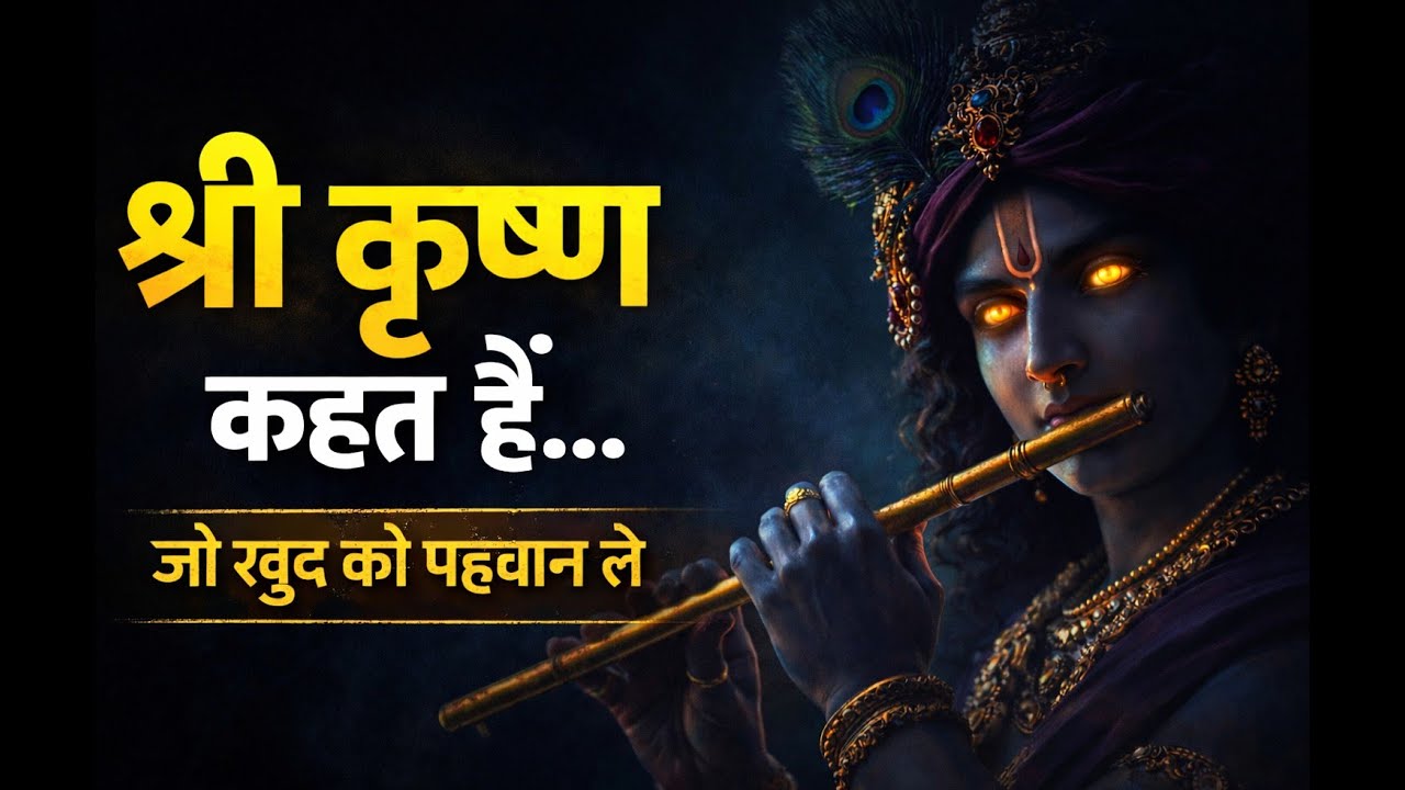 श्री कृष्ण कहते है जो खुद को पहचान लेता हैउसे दुनिया की ज़रूरत नहीं जीवन का सत्य@bhagwat_geeta_katha