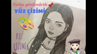 5 DAKİKADA BASİT KIZ ÇİZİMİ 2- SIMPLE GIRL DRAWING 2