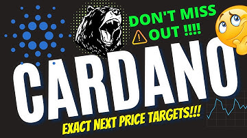 Cardano ADA Price Update ⚠️ Cardano Price Prediction 2024 - Cardano Analysis - Cardano News Today