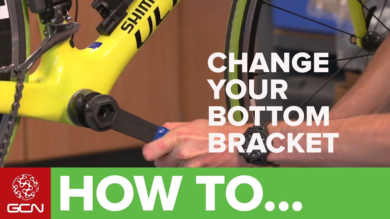 How To Change A Shimano Bottom Bracket - Youtube