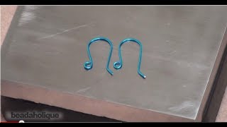 DIY Decorative Ear Wires-How to Make Custom Ear Wire Shapes 