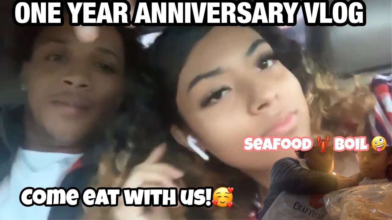 ONE YEAR ANNIVERSARY VLOG! come eat with us 🥰 - YouTube
