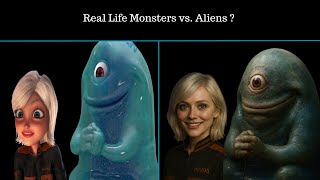 What If Monsters vs. Aliens Characters Were Real? | AI Transformation 👾⚡✨